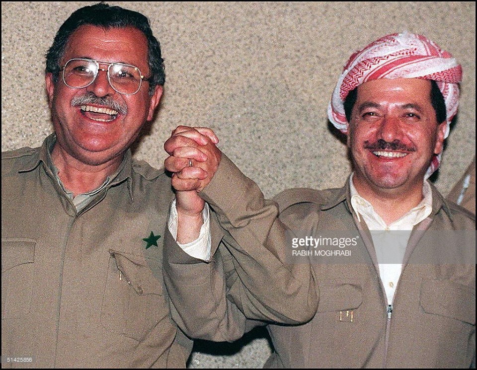 prezident-irakskogo-kurdistanu-masud-barzani-pravoruch-ta-kolishniy-prezident-iraku-dzhalal-talabani-livoruch