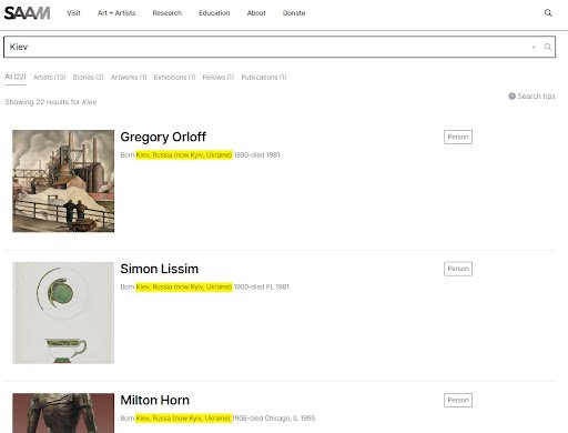 Smithsonian �� ������� ���������� �Kiev, Russia�, � ���� �������, �� ����� �� �Kyiv, Ukraine�