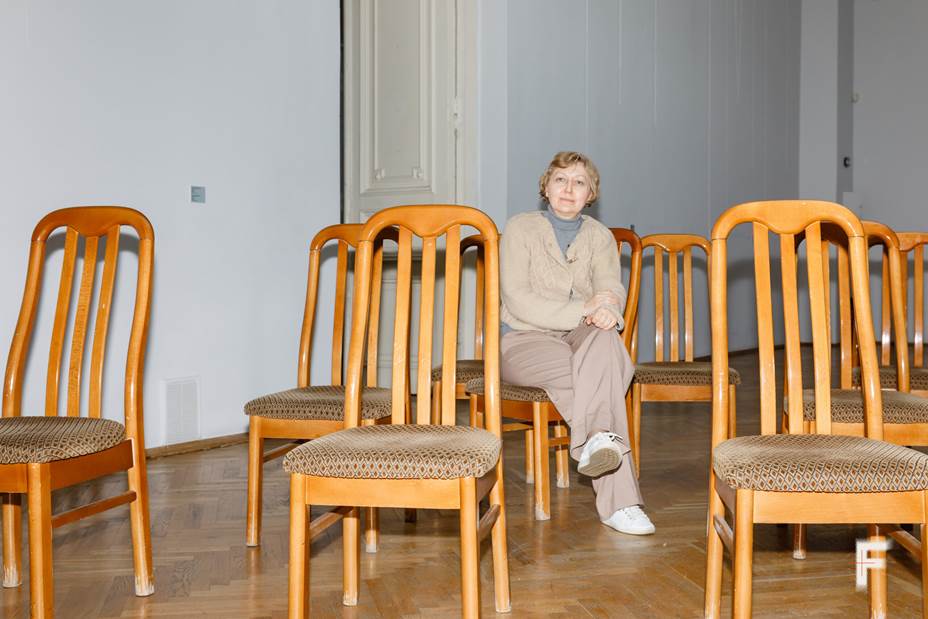 Оксана Баршинова, заступниця генеральної директорки з виставково-експозиційної роботи Національного художнього музею України, Київ, Україна.