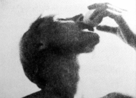 Кадр із фільму «Стиром і Піною», на фото львівська малярка Марія Тесайре (з архіву Галини Гронської)